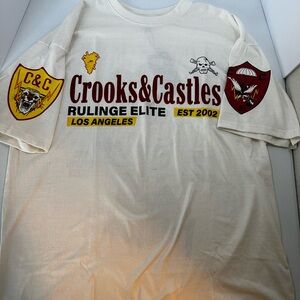 Crooks & Castles Cream Tee